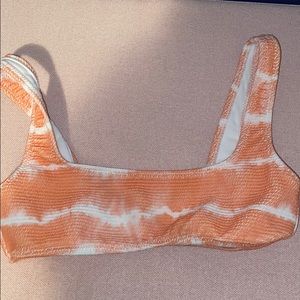 pacsun Tie dye bikini top